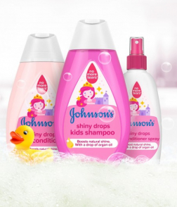 Johnson's Shiny Drops Hair Conditioner for Kids 300 ml
