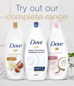 Dove shower gel cucumber 250 ml
