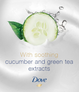 دوف غسول الاستحمام بالخيار250 مل