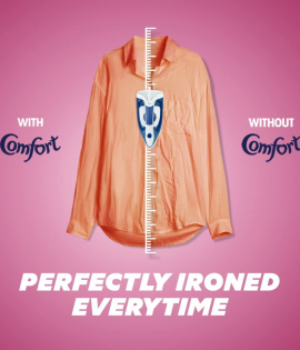 كومفورت منعم ومعطر الاقمشة بالازهار الناعمة 4 لتر 