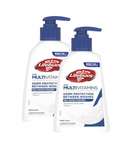 لايفبوي غسول اليدين السائل المضاد للبكتيريا مع الفيتامينات المتعددة 200 مل ×2