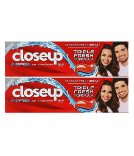 كلوز اب معجون اسنان أحمر حار 120 مل 2 حبة 