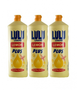 لولو صابون سائل غسيل الصحون باليمون 500 مل 3 حبة