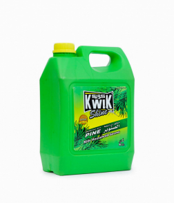 Kwik Disinfectant and Floor Cleaner, Pine scent, 4 liters
