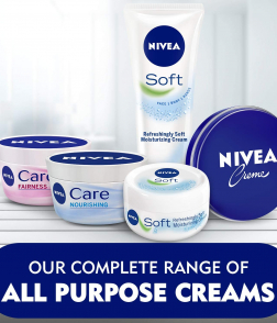 نيفيا سوفت كريم مرطب ناعم ومنعش للوجة والجسم واليدين 200 مل 