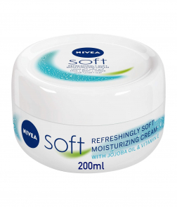 نيفيا سوفت كريم مرطب ناعم ومنعش للوجة والجسم واليدين 200 مل 