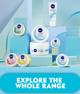 نيفيا سوفت كريم مرطب ناعم ومنعش للوجة والجسم واليدين 200 مل 