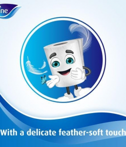 Fine Deal Toilet Paper Tissue 150 Sheets 16 Rolls