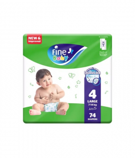 فاين بيبي 74 حفاضة مقاس كبير (4)