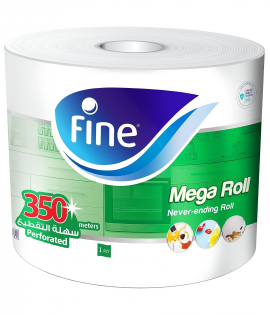 فاين مناشف ورقية لتنشيف معقم للمطبخ ، 350 متر