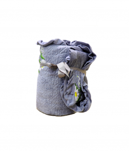 طقم لحاف مع مفرش سرير مع مفرش خدادية سنجل