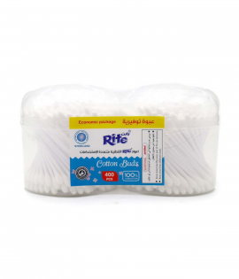 رايت - أعواد قطنية صحية متعددة الاستخدام 400 عود 2 حبة