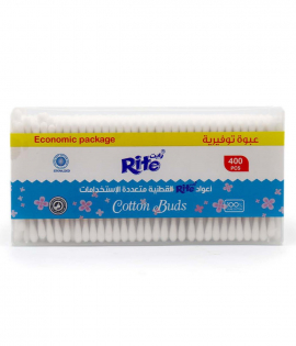 رايت - أعواد قطنية صحية متعددة الاستخدام 400 عود
