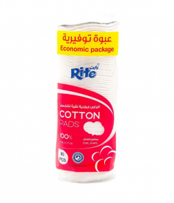 رايت - أقراص قطينة لازالة المكياج 80 قرص 