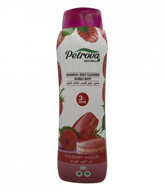 بيتروفا شامبو غسيل الجسم بحبب التوت الوردي 800 مل بيتروفا شامبو غسيل الجسم بحبب التوت الوردي 800 مل
