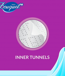 Sanita Bouquet Kitchen Tissue Extra Thick, 54 Sheets, 4 Rolls