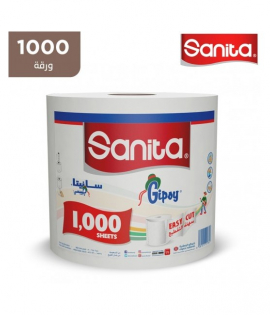 سانيتا مناشف ورقية للمطبخ ماكسي رول 1000 ورقة