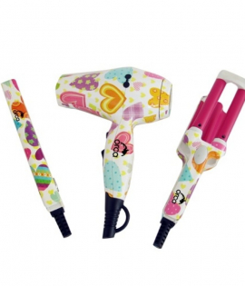  اوركا - مجموعة العناية بالشعر للسفر مجفف ومملس ومموج شعر 