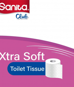 Sanita Club Toilet Paper 200 Double Sheets 10 Rolls