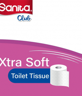 سانيتا كلوب مناديل ورقية للحمام 200 ورقة مزدوجة 10 رول 