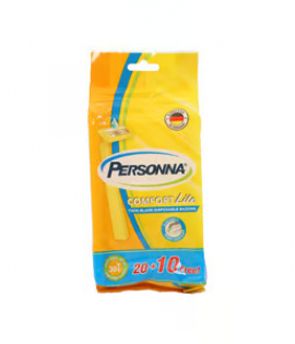 بيرسونا - شفرات الحلاقةمناسبة للبشرة الحساسة 20+10 شفرة