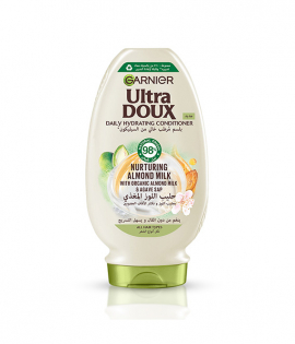  غارنييه ألترا دوكس بلسم مرطب بحليب اللوز المغذي - 360مل